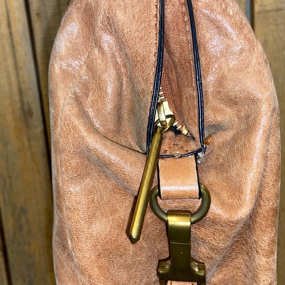 Elliott Lucca Brown Leather Satchel - Picture 9 of 14